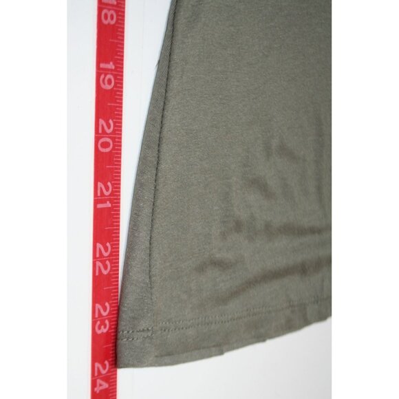 Crosby Smocked Peasant Top Womens M Green Ruched Cap Sleeve Boho Chic Romantic - Picture 5 of 5